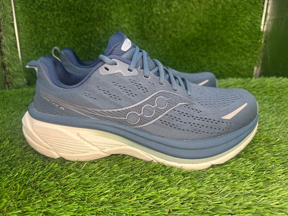 Saucony Hurricane 25 S21027-220 Athletic Sneaker Men's 10.5W Blue Mesh Running
